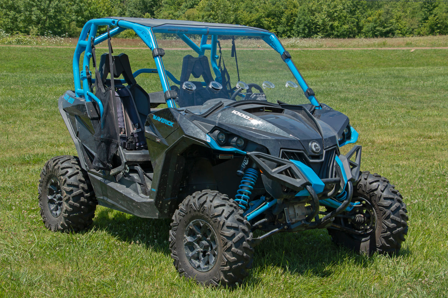Rough Country Vented Full Windshield - for Can-Am Maverick Max 1000R X