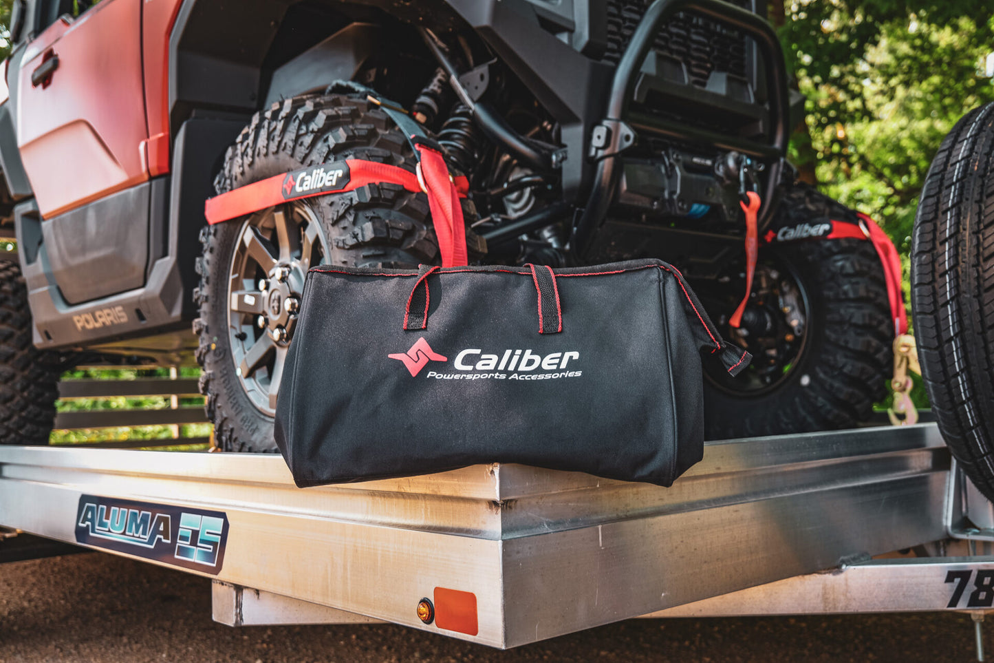 Caliber Trailblazer ORV Tie Downs W/ Carry Bag