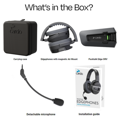 Cardo Packtalk Edgephones ORV