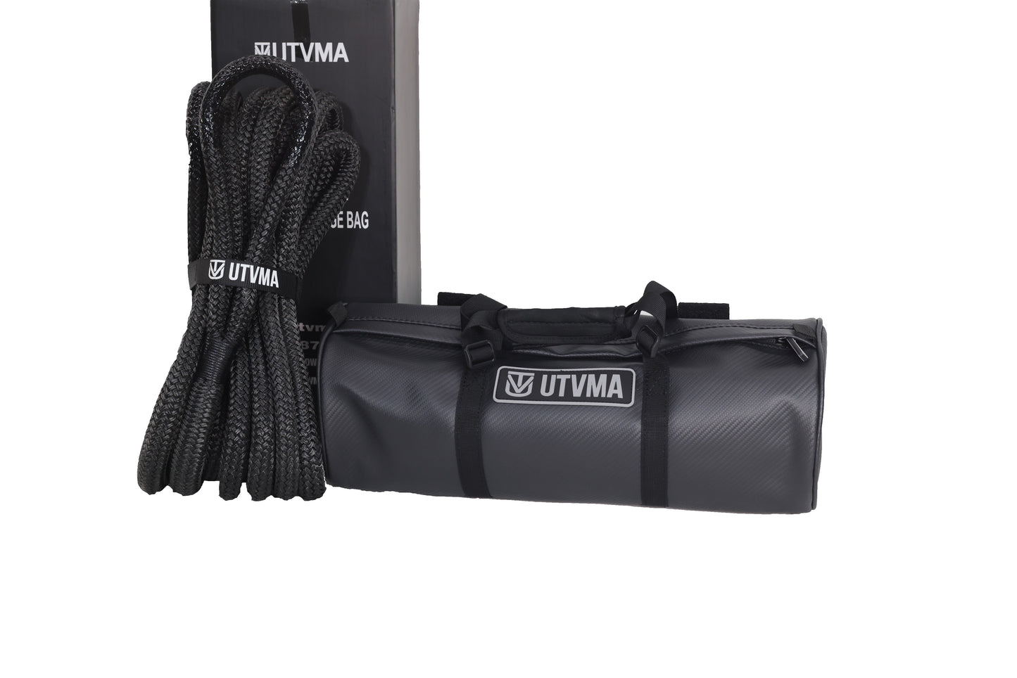 UTVMA Kinetic Recovery Rope With Heavy Duty Roll Cage Bag
