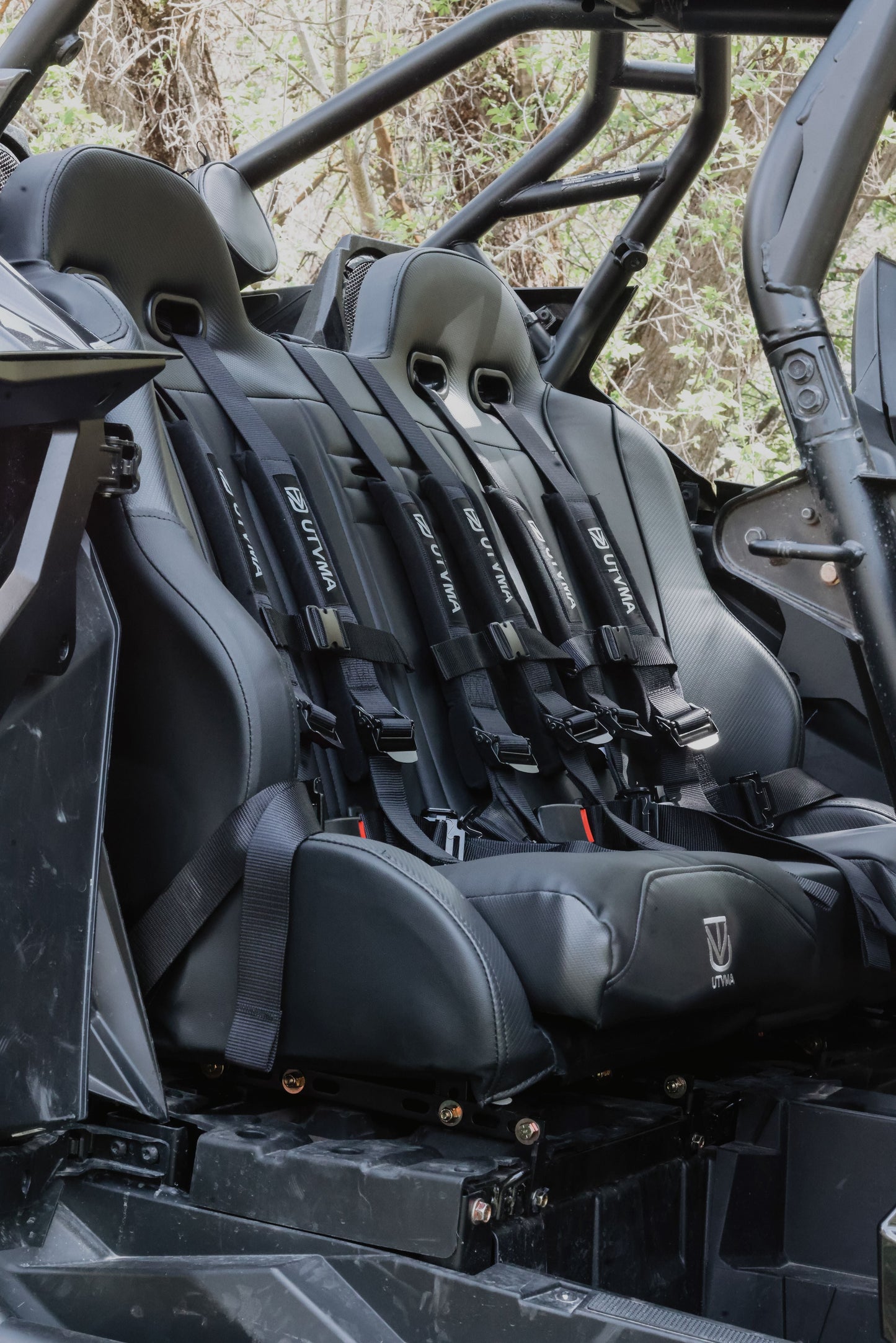 RZR 4 PRO (Turbo R, Pro R, Pro) Rear Bench Seat W Harnesses (2020-2025)