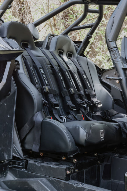 RZR 4 PRO (Turbo R, Pro R, Pro) Rear Bench Seat W Harnesses (2020-2025)
