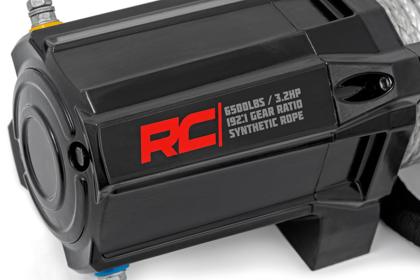 Rough Country 6500-LB UTV Winch with Synthetic Rope & Wireless Remote