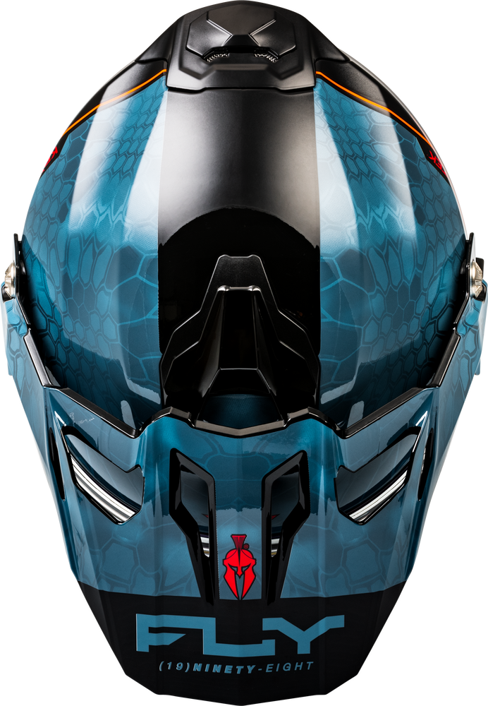 Fly Racing Trekker Kryptek Conceal Helmet - 73-7030 - Slate/Black/Red