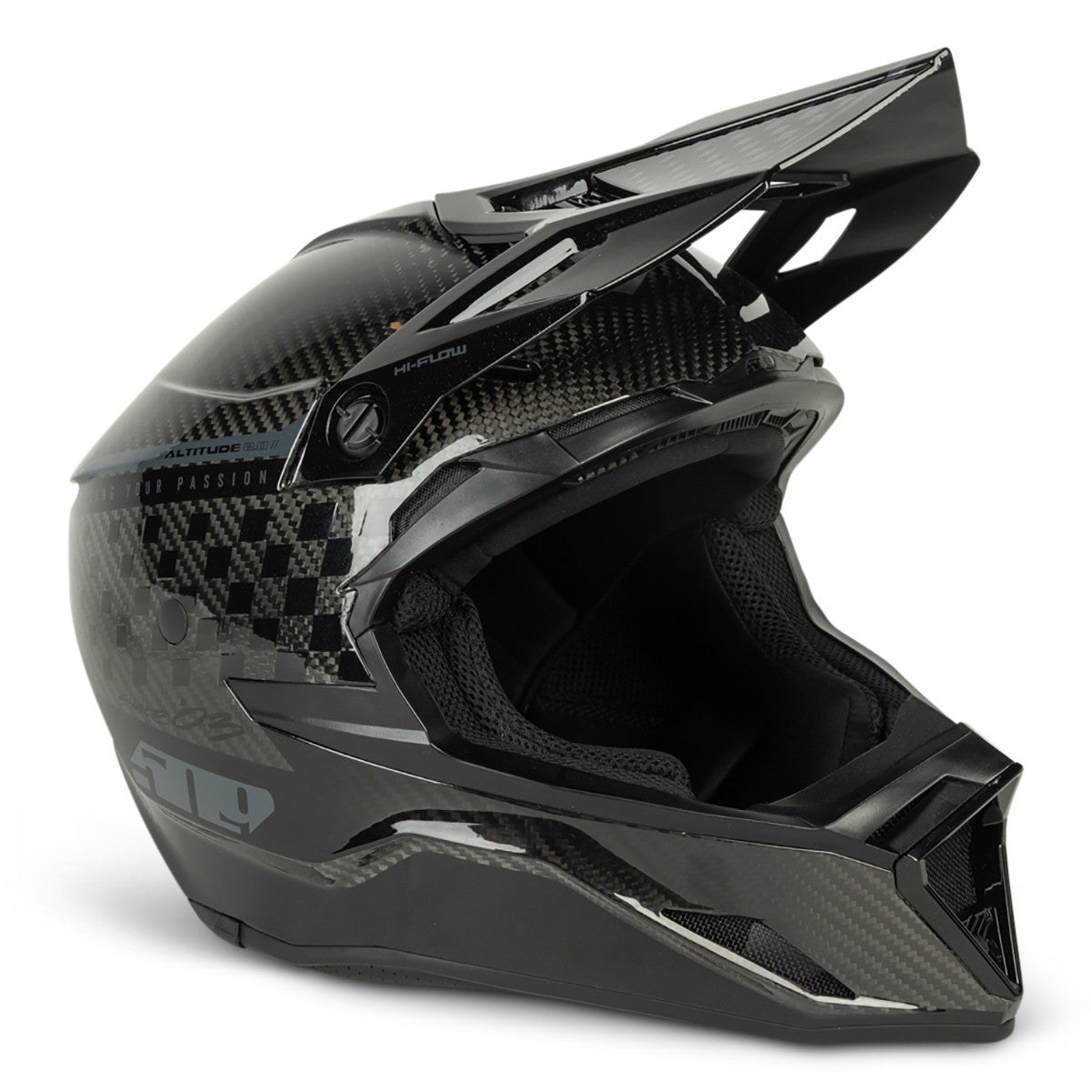 Altitude 2.0 Offroad Carbon Fiber Pro Helmet Speedsta Stealth / 2X Altitude 2.0 Offroad Carbon Fiber Pro Helmet Speedsta Stealth / 2X