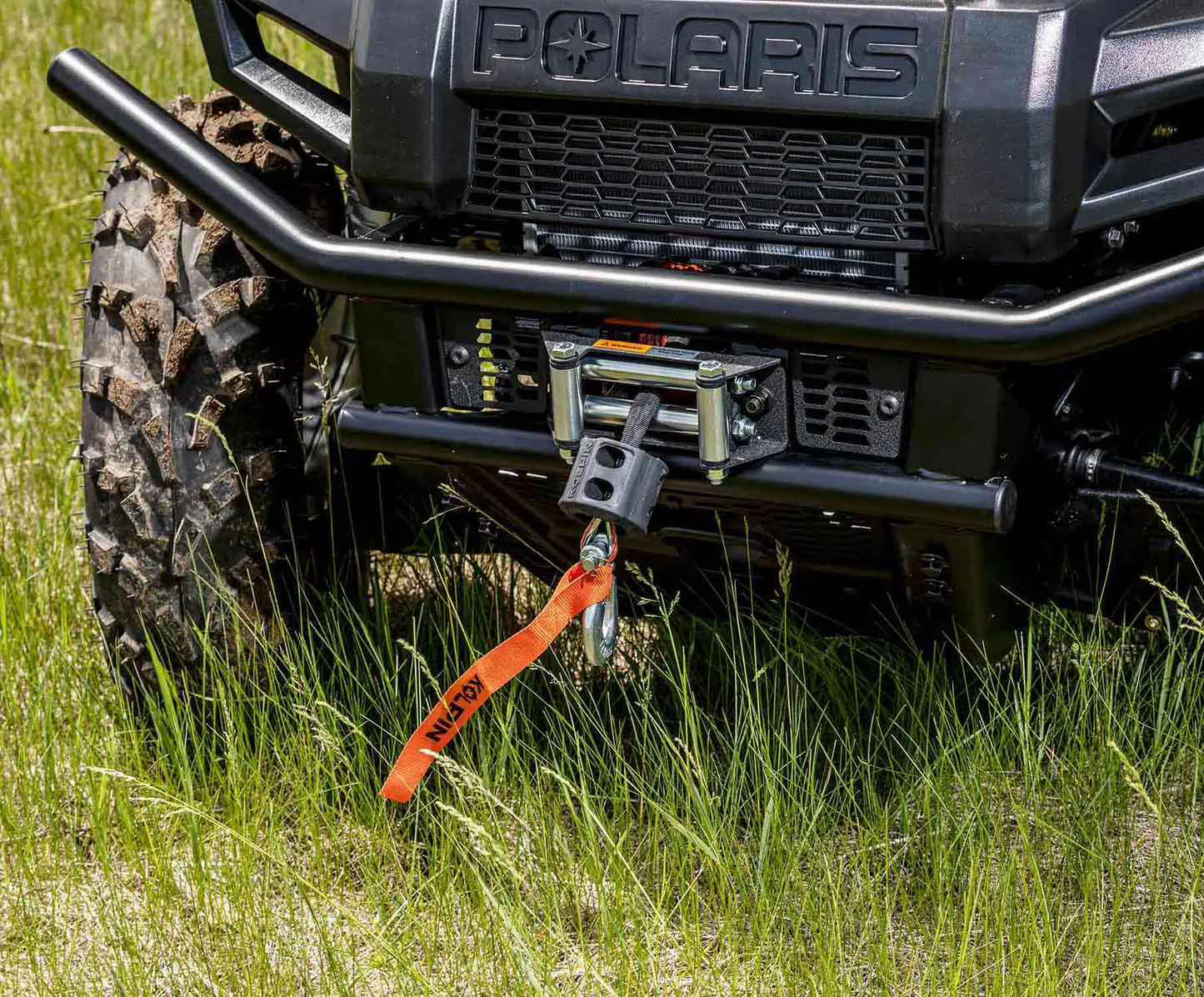 Kolpin Quick Mount 3500lb Synthetic Rope Winch Polaris Ranger - 63-630250