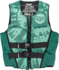 Fly Racing Women's Neoprene Flotation Life Vest - 221-30421 - Dark Teal/Light Teal