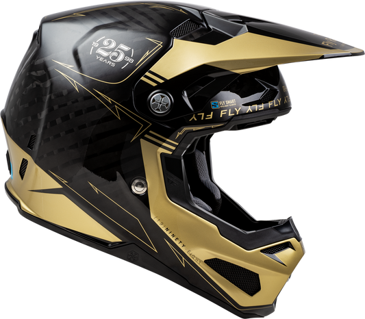 Fly Racing Formula S Carbon Legacy Helmet (2024) - 73-4446 - Black/Gold