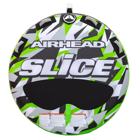 Airhead Slice 1-2 Rider Inflatable Towable Tube - 18-5227