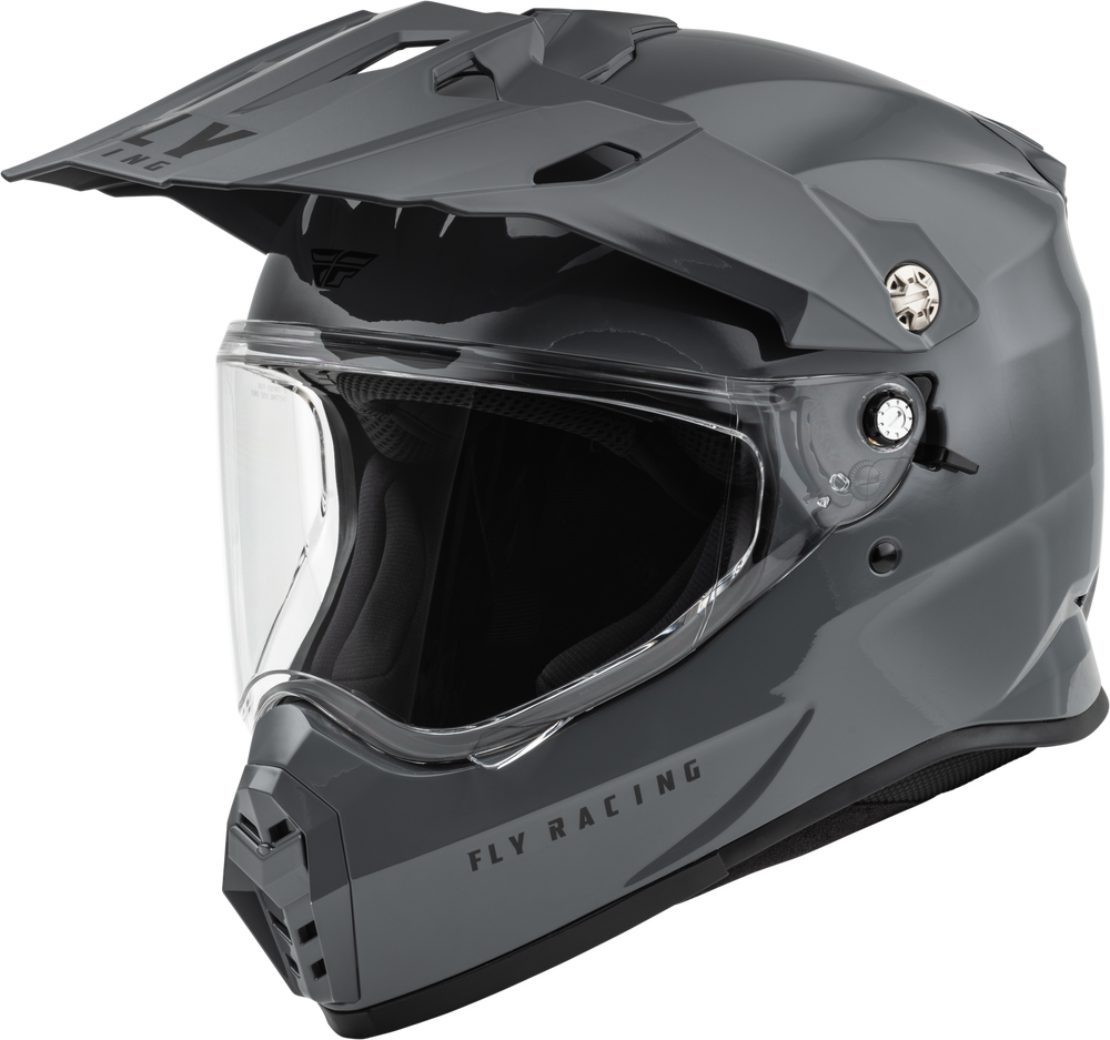 Fly Racing Trekker Solid Helmet - 73-7035 - Grey