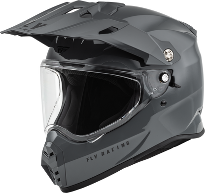 Fly Racing Trekker Solid Helmet - 73-7035 - Grey