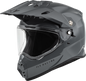 Fly Racing Trekker Solid Helmet - 73-7035 - Grey