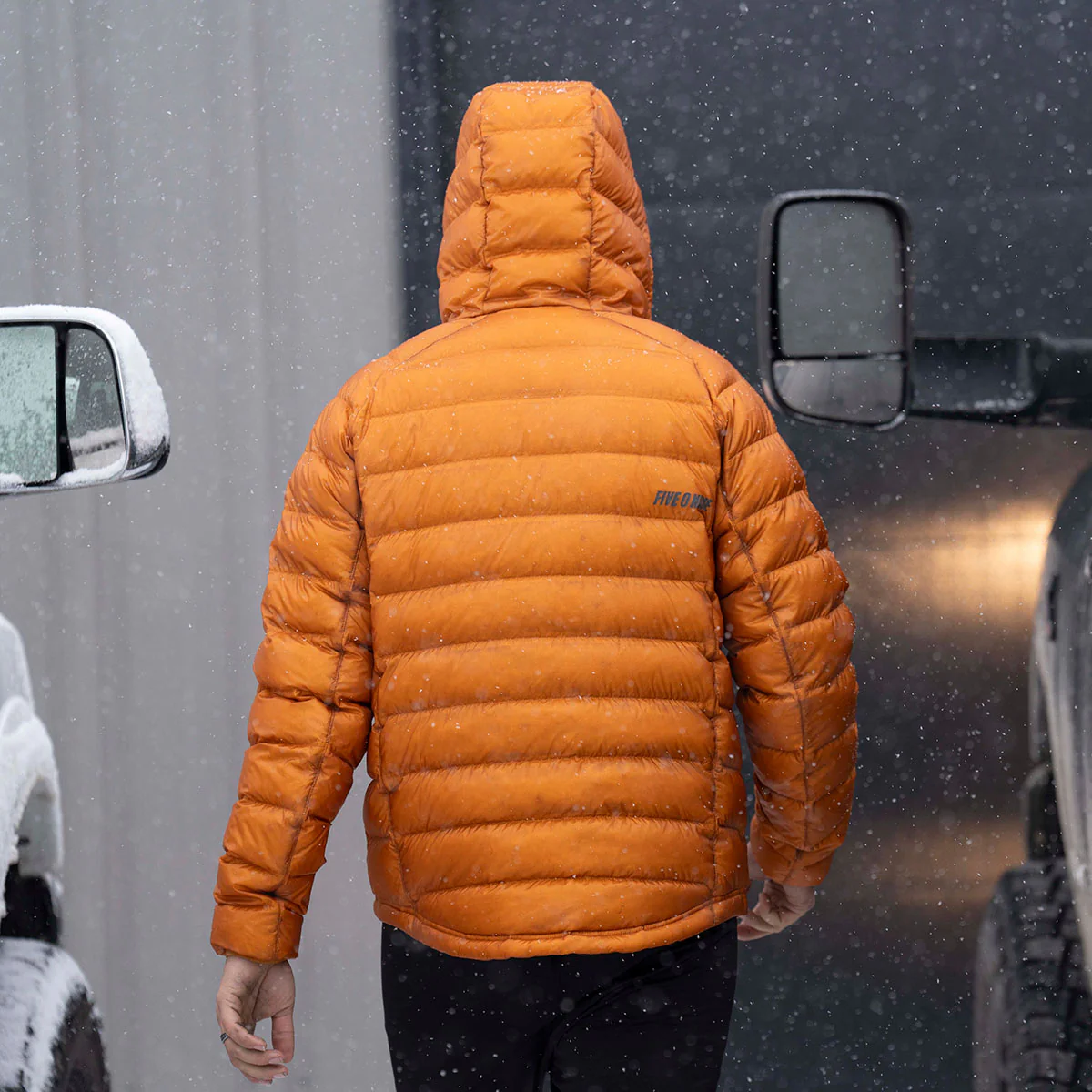 509 Kingdown Anorak - F04002300 - Octane Orange
