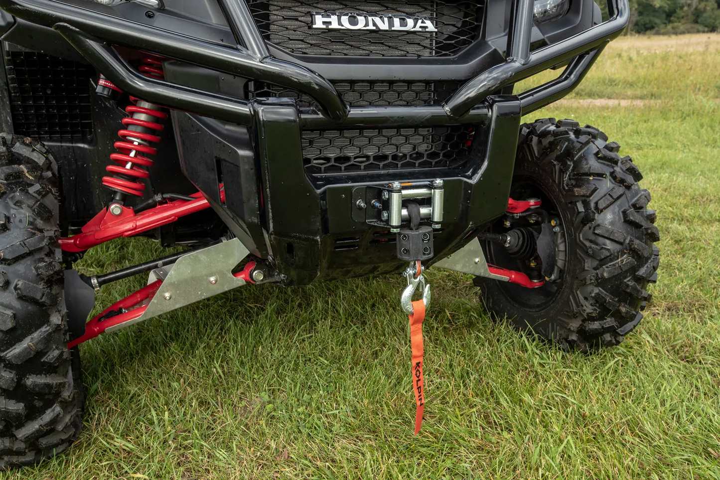 Kolpin Quick Mount 4500lb Synthetic Rope Winch Honda Pioneer 1000 - 63-261000