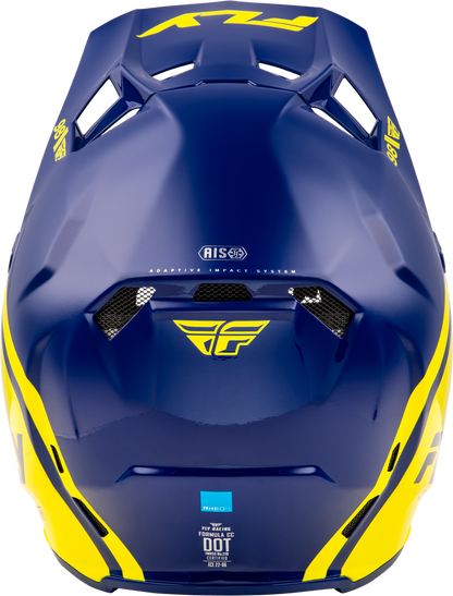 Fly Racing Formula-CC Objective Helmet - Navy/Yellow - 73-4348