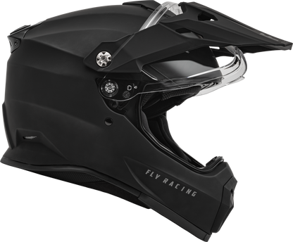 Fly Racing Trekker Solid Helmet - 73-7036 - Matte Black