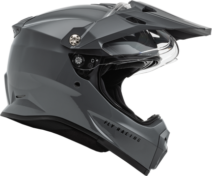 Fly Racing Trekker Solid Helmet - 73-7035 - Grey