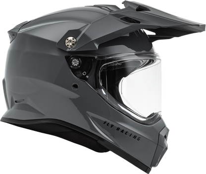 Fly Racing Trekker Solid Helmet - 73-7035 - Grey