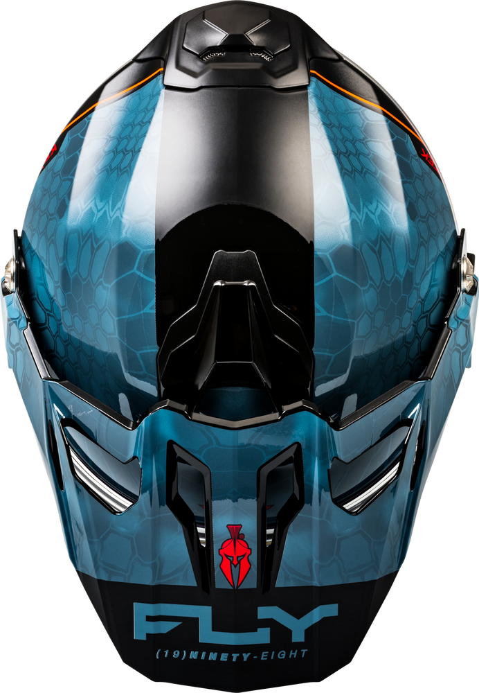 Fly Racing Trekker Cold Weather Kryptek Conceal Helmet Electric Shield - 73-31362 - Slate/Black/Red
