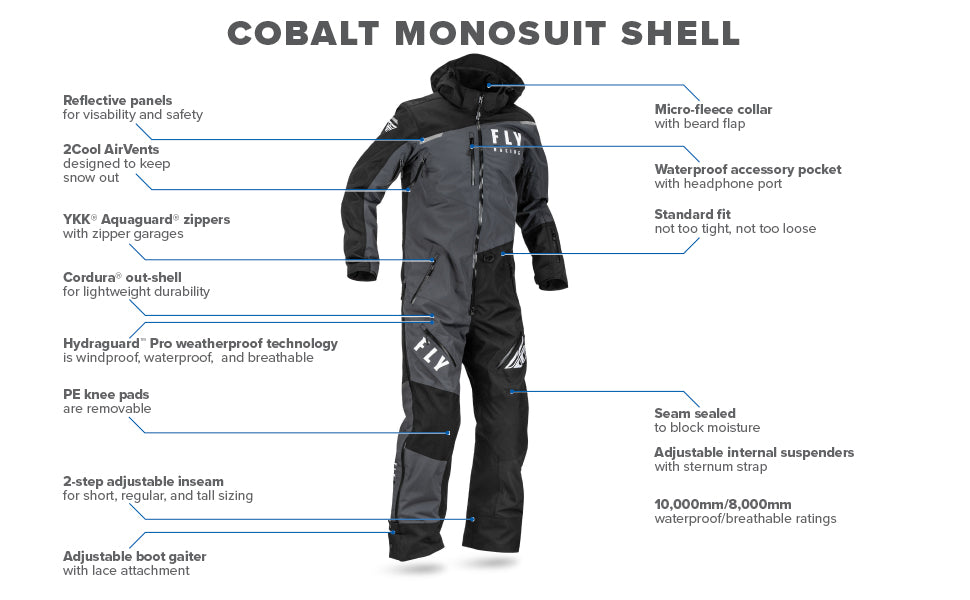 Fly Racing Cobalt Shell Monosuit - 470-435