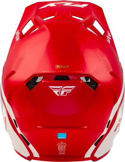 Fly Racing Formula-CC Objective Helmet - Red/White - 73-4347