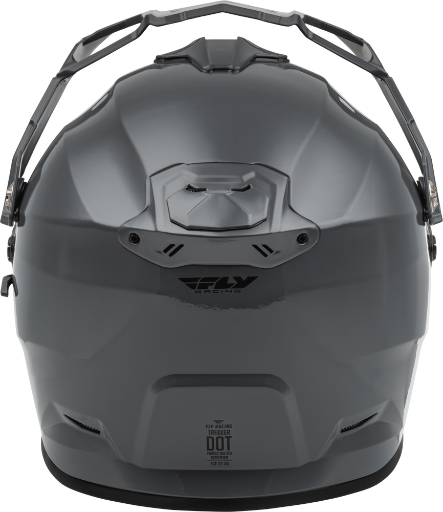 Fly Racing Trekker Solid Helmet - 73-7035 - Grey