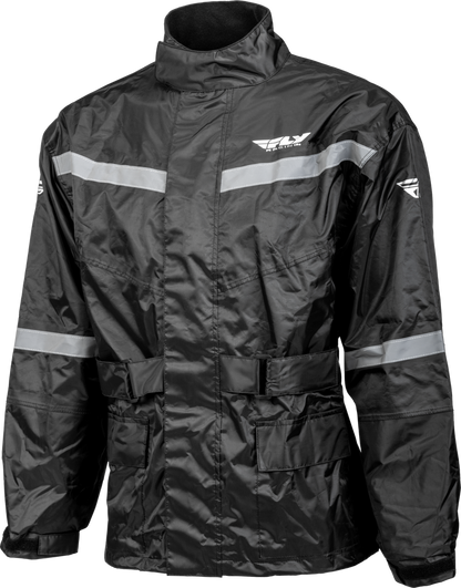 Fly Racing 2 Piece Rain Suit - Black - 479-8017 -
