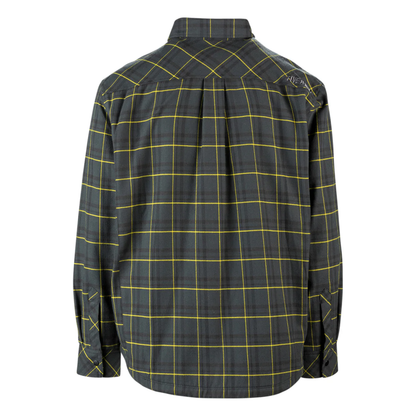 509 Flannel Shacket - F09017600 - Black Vis