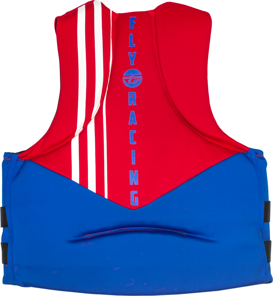 Fly Racing Neoprene Flotation Life Vest - 221-30402 - Red/White/Blue