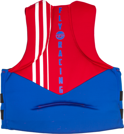 Fly Racing Neoprene Flotation Life Vest - 221-30402 - Red/White/Blue