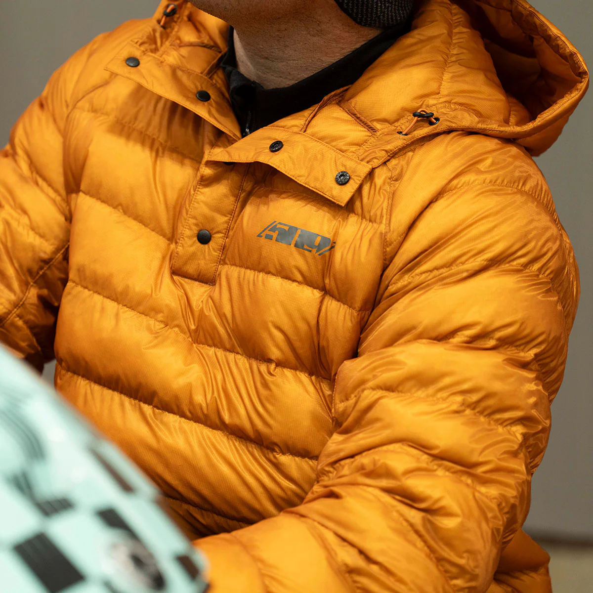 509 Kingdown Anorak - F04002300 - Octane Orange