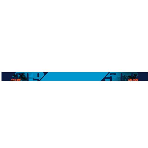 Chrome Mirror with Light Blue HCS Tint