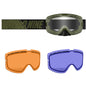 509 Kingpin Goggle Bundle - Green & Black Strap/Frame - F02001300-000-CL-OR-BL