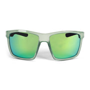 Polarized Green Fire Mirror with Smoke Tint