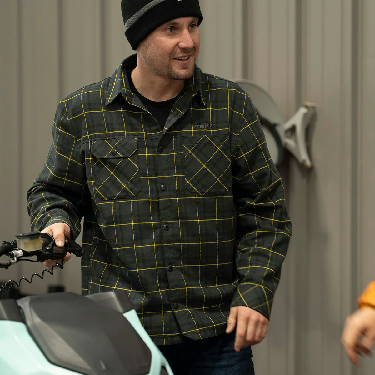 509 Basecamp Flannel Shirt - F09005600 - Black Vis