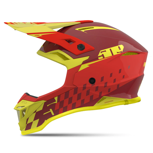 509 Atmosphere Offroad Helmet - Roosta Red - F01021540