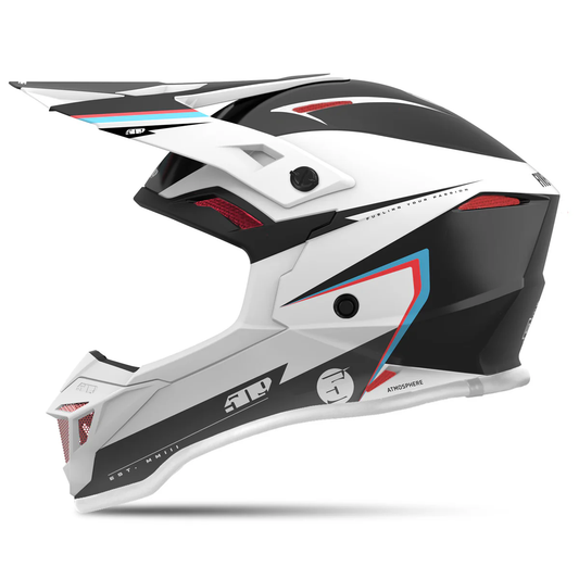 509 Atmosphere Offroad Helmet - Sci-Fi Coral  - F01021540