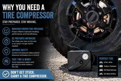UTVMA UTV Tire Compressor Kit