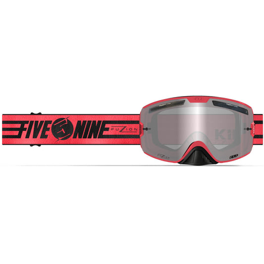 509 Kingpin Fuzion Flow Goggle - Coral