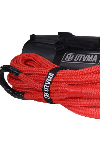 UTVMA Kinetic Recovery Rope With Heavy Duty Roll Cage Bag