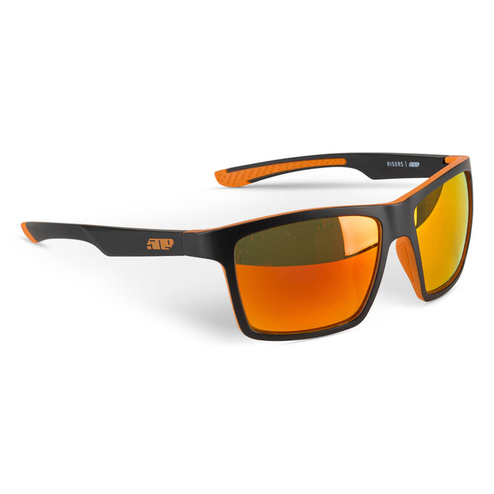 Polarized Orange Mirror with Amber Tint