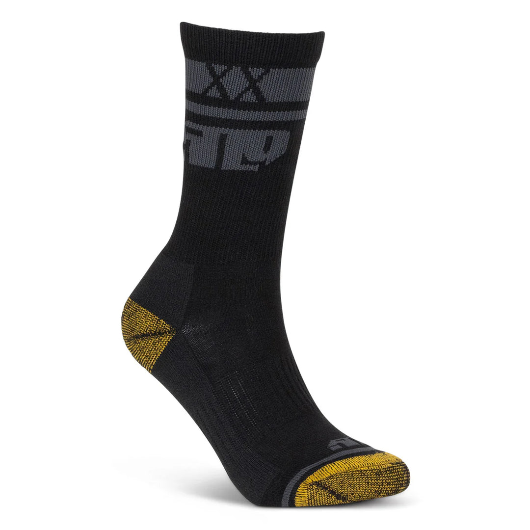 509 Route 5 Casual Sock LG - Black Gold - XL - F06000601-140-003