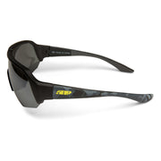 Polarized Dark Chrome Mirror with Smoke Tint