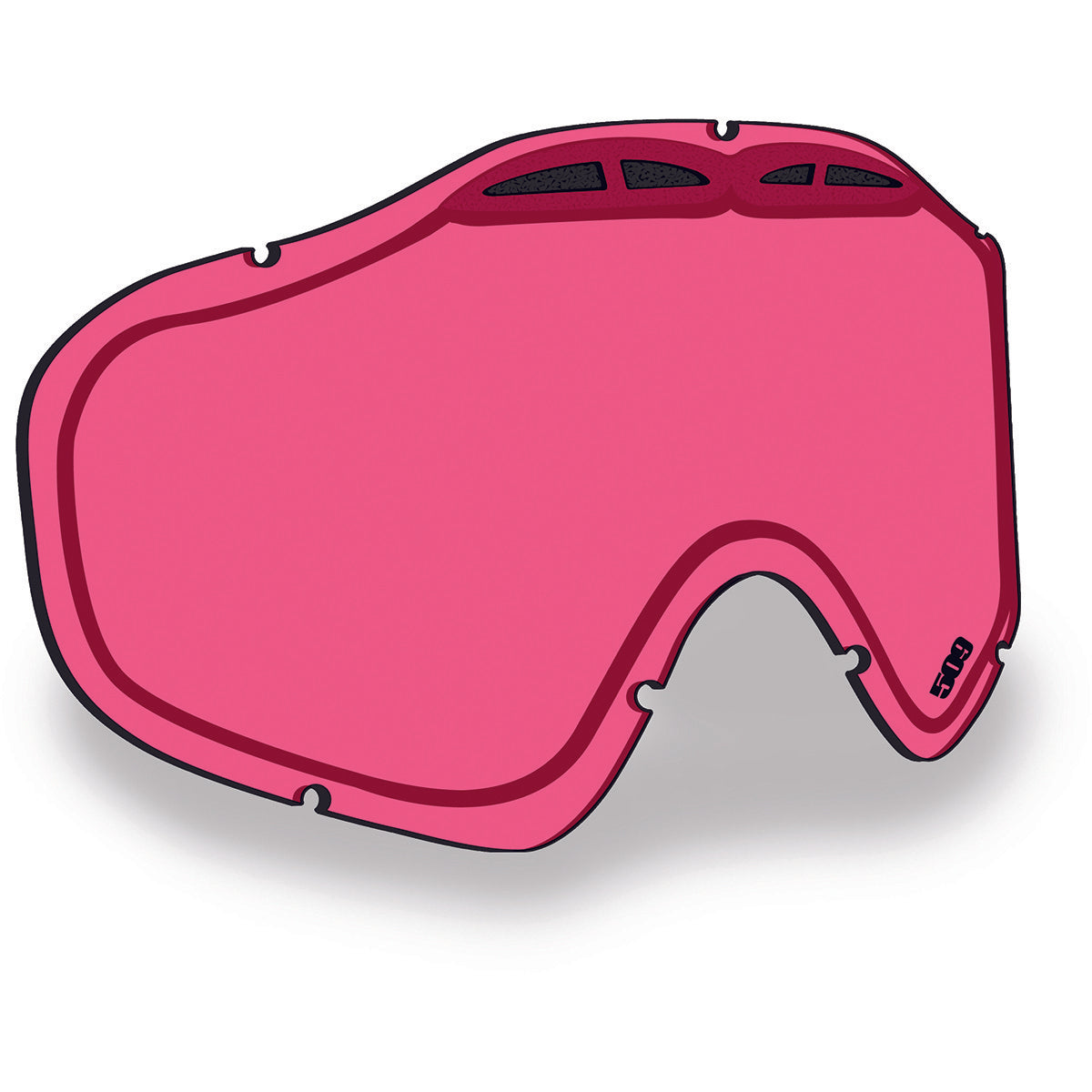 509 Sinister X6 Lens - Light Rose Tint/Fire Mirror (HCS