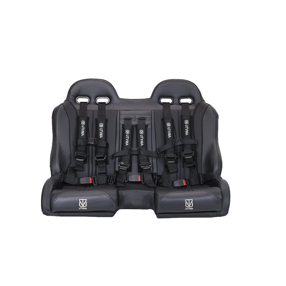 2024+ RZR 1000 Front/Rear Bench Seat W Harnesses 2 and 4 Seater