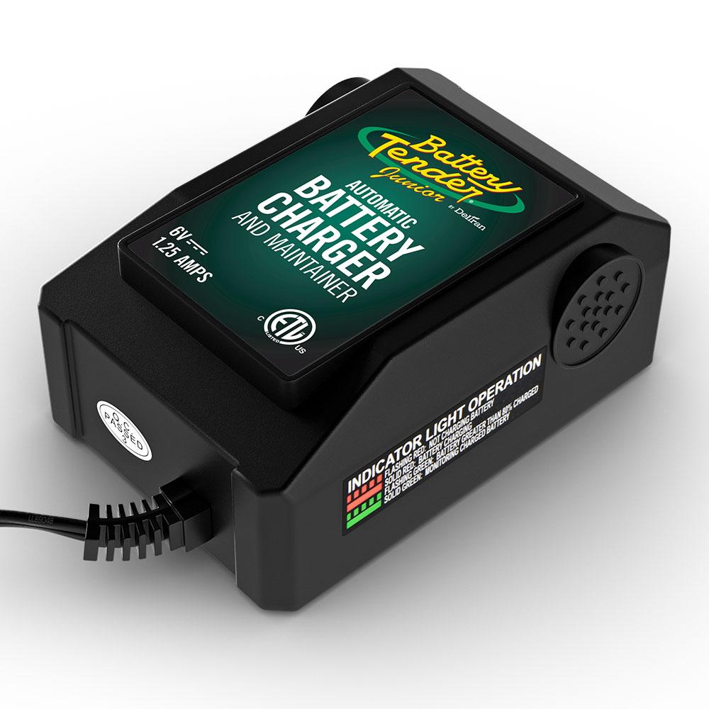 Battery Tender Jr. 6V, 1.25 AMP Battery Charger - 22-0196