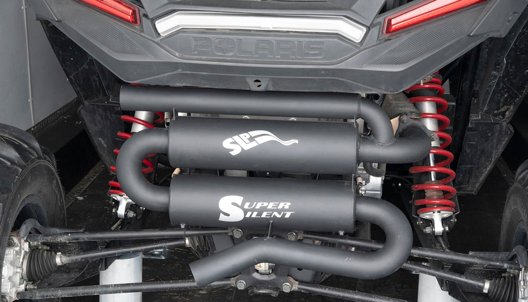 SLP Super Silent Muffler for 2016-21 Polaris RZR XP Turbo - 09-123