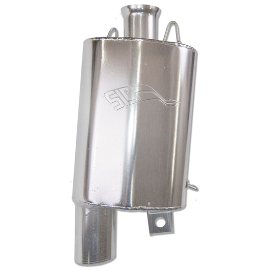 SLP Lightweight Series Silencer - Polished Silver for 2012-17 Arctic Cat 800/8000 models - 09-310