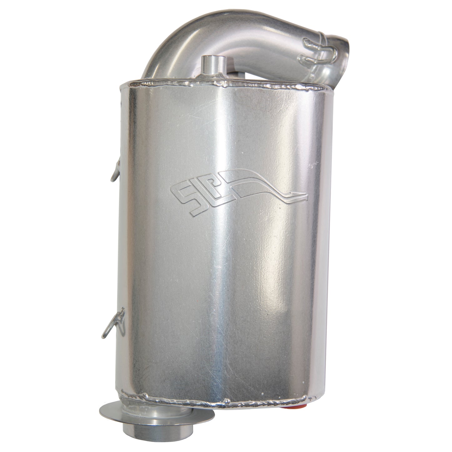 SLP Lightweight Series Silencer - Polished Silver for 2011-12 Ski-Doo 800 E-TEC models - 09-312