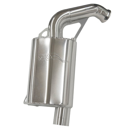 SLP Lightweight Series Silencer - Polished Silver for 2017-20 Ski-Doo 600/850 G4 models - 09-321